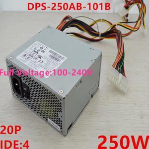 PSU For Hanker DVR NVR 20Pin IDE*4 250W Switching Power Supply DPS-250AB-101 B PSF250MP-60