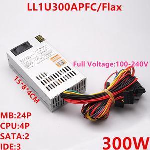 PSU For Lianli AIO FLEX POS NAS Small 1U 300W Switching Power Supply LL1U300APFC/Flax