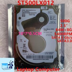 SSHD For Seagate 500GB 2.5" SATA 6 Gb/s 64MB+8G 5400RPM For Internal SSHD  For Notebook SSHD For ST500LX012
