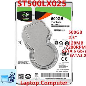 SSHD For Seagate 500GB 2.5" SATA 128MB 5400RPM For Internal SSHD For Notebook SSHD For ST500LX025