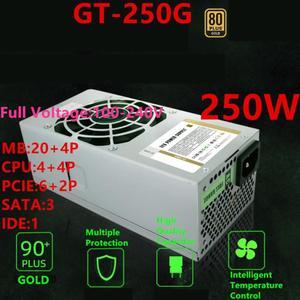 PSU For GameMax HTPC TFX 80plus Gold 250W Switching Power Supply GT-250G