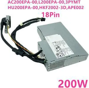 PSU For Dell 5250 3240 7440 18Pin 200W Power Supply AC200EPA-00 L200EPA-00 HU200EPA-00 HKF2002-3D APE002 3PYMT W2J1H HR3Y1 PSU For Dell 5250 3240 7440 18Pin 200W Power Supply AC200EPA-00 L200EPA-00 HU200EPA-00 HKF2002-3D APE002 3PYMT W2J1H HR3Y1