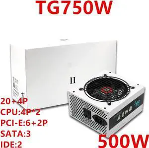 PC PSU For TG Brand PCI-E Rated 500W Peak 750W Switching Power Supply TG750
