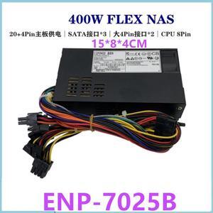 PSU For LXPOWER ITX FLEX NAS Samll 1U K39 K35 S3 K39 R47 R44 M41 A35 AS-A4 G5 BC Rated 400W Switching Power Supply ENP-7025B