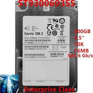 HDD For Seagate 300GB 2.5" 10K SAS 6 Gb/s 16MB For Internal HDD For Enterprise Class HDD For ST9300603SS