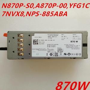 PSU For Dell PowerEdge T610 R710 870W Switching Power Supply N870P-S0 A870P-00 YFG1C 7NVX8 NPS-885AB A