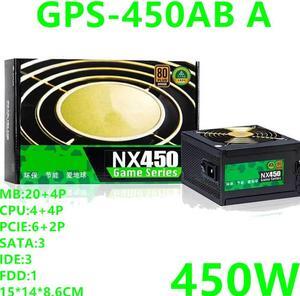 PSU For Delta Brand NX450 80plus Bronze Full Voltage Silent Game Host Power Supply 450W Power Supply GPS-450AB A