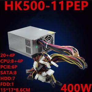 PSU For Huntkey Brand ATX Intel AMD 4U Power Supply for Industrial Control Server 400W Power Supply HK500-11PEP