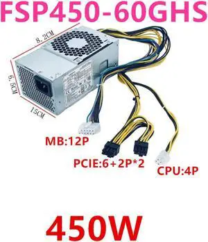 PSU For Acer TFX 12Pin 450W Switching Power Supply FSP450-60GHS GW-T300SPWC-TF GW-TFX200AHD HK300-71PP