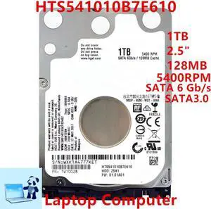 HDD For Hgst 1TB 2.5" SATA 6 Gb/s 128MB 5400RPM For Internal Hard Disk For Notebook HDD For HTS541010B7E610