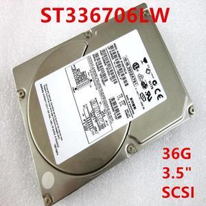 HDD For Seagate Ultra160 36GB 3.5" 10K SCSI 68PIN 8MB For Internal HDD For Server HDD For ST336706LW