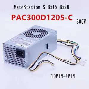 PSU For Huawei MateStition S B515 B520 10Pin 300W Switching Power Supply PAC300D1205-C