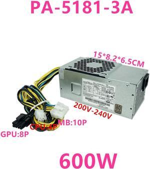 PSU For Lenovo TFX 5060 410 510 610 710 10Pin 600W Power Supply PA-5181-3A FSP500-20TGBAB HK280-72PP FSP210-20TGBAB PCE025