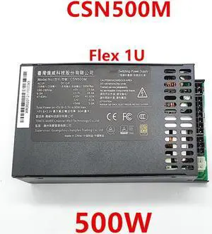 PSU For Full Modular 80plus Gold Flex Nas Small 1U Loli K35 K39 K49 A4M M41 T34 500W Power Supply CSN500M