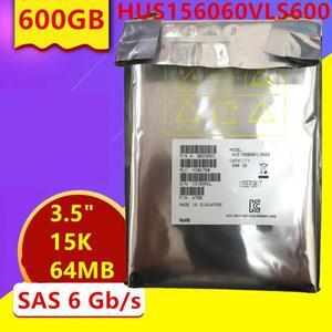 HDD For Hgst Brand 600GB 3.5" 15K SAS 6 Gb/s 64MB For Internal HDD For Enterprise Class HDD For HUS156060VLS600