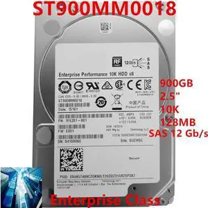 HDD For Seagate 900GB 2.5" SAS 12 Gb/s 128MB 10K For Internal Hard Drive For Enterprise Class HDD For ST900MM0018