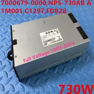 PSU For Dell PowerEdge2600 730W Switching Power Supply 7000679-0000 NPS-730AB A 1M001 C1297 FD828