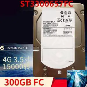 HDD For Seagate Brand 300GB 3.5" FC 4 Gb/s 16MB 15000RPM For Internal HDD For Enterprise Class HDD For ST3300657FC