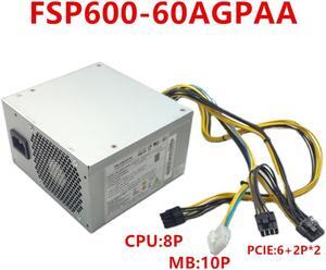 PSU For Lenovo P340 M930T 10Pin 600W Power Supply FSP600-60AGPAA HK600-11PP PCK010 FSP400-40AGPAA  PA-2181-1 FSP250-30AGBAA