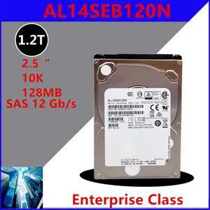 HDD For Toshiba 1.2TB 2.5" SAS 12 Gb/s 128MB 10000RPM For Internal HDD For Enterprise Class HDD For AL14SEB120N