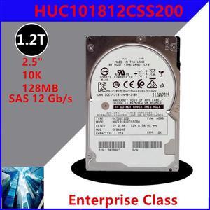 HDD For Hgst 1.2TB 2.5" SAS 12 Gb/s 128MB 10000RPM For Internal HDD For Enterprise Class HDD For HUC101812CSS200