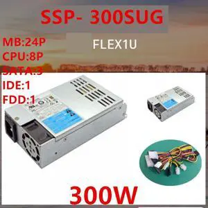 PSU For SeaSonic 80plus Gold FLEX 1U 300W Switching Power Supply SSP-300SUG