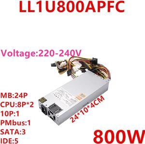 PSU For Lianli 1U 800W Switching Power Supply LL1U800APFC