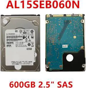 HDD For Toshiba 600GB 2.5" SAS 12 Gb/s 128MB 15000RPM For Internal HDD For Enterprise Class HDD For AL15SEB060N