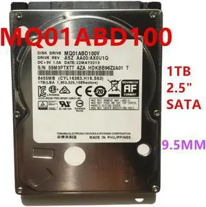 HDD For Toshiba 1TB 2.5" SATA 6 Gb/s 8MB 5400RPM For Internal HDD For Notebook Computer HDD For MQ01ABD100V