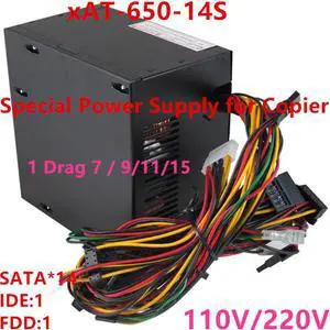 Copying Machine PSU For Umecopy Golden COPY  Rated 500W COP 650W Peak 730W Switching Power Supply xAT-650-14S
