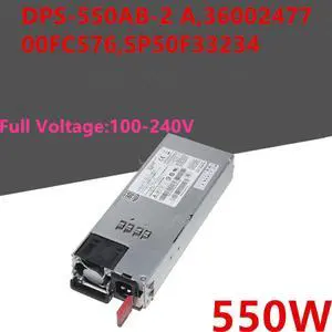 PSU For Lenovo Thinkserver RD440X RD430X RD630 640 550W Power Supply DPS-550AB-2 A 36002477 00FC576 SP50F33234