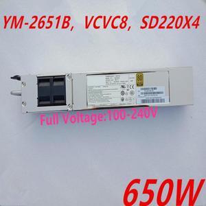 PSU For Dell PowerEdge C1100 C200M1 C210M1 650W Switching Power Supply YM-2651B