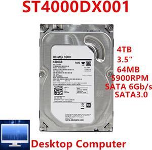 SSHD For Seagate 4TB 3.5" SATA 6 Gb/s 64MB+8G 5900RPM For Internal Hard Disk For Desktop Hard Drive For ST4000DX001