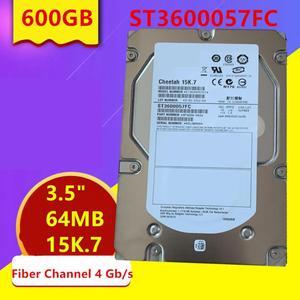 HDD For Seagate 600GB 3.5" FC 4 Gb/s 64MB 15000RPM For Internal HDD For Enterprise Class HDD For ST3600057FC