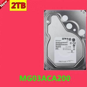 HDD For Toshiba 2TB 3.5" SATA 6 Gb/s 64MB 7200RPM For Internal HDD For Enterprise HDD For MG03ACA200