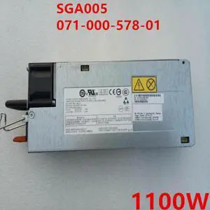 PSU For EMC VNX5200 VNX5600 1100W Switching  Power Supply SGA005 071-000-578-01 071-000-036 071-000-611-01