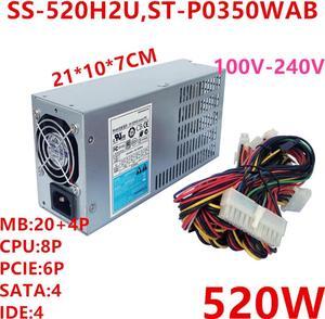 PSU For SeaSonic 2U 520W Switching Power Supply SS-520H2U ST-P0350WAB