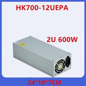 PSU For Huntkey 2U CPU8P*2 600W Switching Power Supply HK700-12UEPA