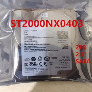 HDD For Seagate 2TB 2.5" SATA 6 Gb/s 128MB 7200RPM For Internal HDD For Enterprise Class HDD For ST2000NX0403