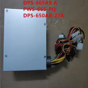 PSU For Delta 665W Switching Power Supply DPS-665AB A PWS-665-PQ DPS-650AB-27A