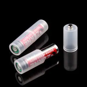 4X  Adapter Convertor Size AAA R03 to AA LR6 + Plastic Box