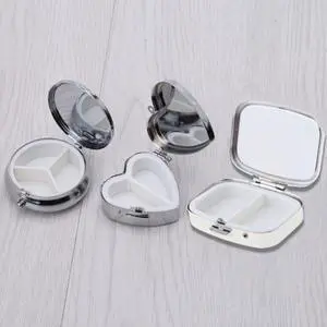 Pill Organizer 2/3 Times a Day/AM-PM Travel Pill Organizer for Pocket Purse Bag