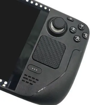 For Steam Deck with Silicone Rocker Caps Host Button Touchpad Protect Stickers