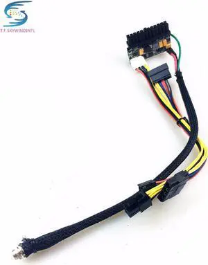 Free Ship ,150w Power Supply 24Pin 12V DC Mini ITX  PSU DC ATX PC Switch DC-DC ATX  Power Mould To Pico-box