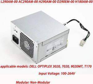 290W PSU ServerFor H290AM-00 L290AM-00 AC290AM-00 D290EM-00 PSU RVTHD 776VT N0KPM XFXKX HYV3H KPRG9 NOKPM for 3020 7020 9020 MT