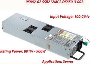 Server Power Supply 850W PSU Desktop For 95882-02 SSR212MC2 DS850-3-002 850W Power Supply