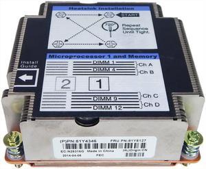 Flex System X240 CPU-1 Heatsink 81Y4346 81Y5127 X240 M5 Server Heatsink 81Y5126 81Y4288 81Y5127 81Y4346 00AE666