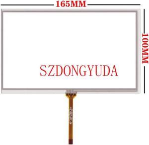 Touchpad 7 Inch 4-Line 165*100 Resistive Touch Screen Panel Digitizer For Car DVD PLC ZCR-2715R1-7 FPC-2795R1