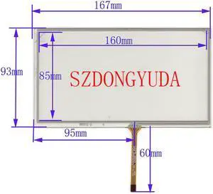 Touchpad 7 Inch For NISSAN QY-7221 QY 7221 Car DVD Player GPS Navigation Touch Screen Digitizer Glass