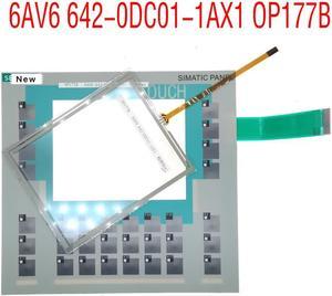 Touch Screen Digitizer for 6AV6 642-0DC01-1AX1 OP177B Touch Panel for 6AV6642-0DC01-1AX1 OP177B with Membrane Keypad Switch